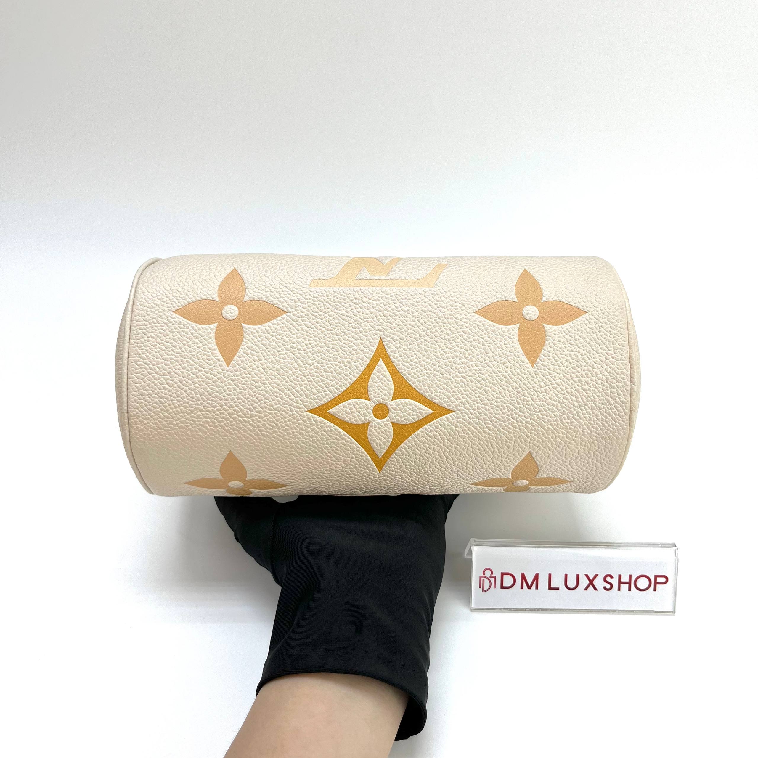 LV Cream Empreinte By The Pool Papillon BB GHW