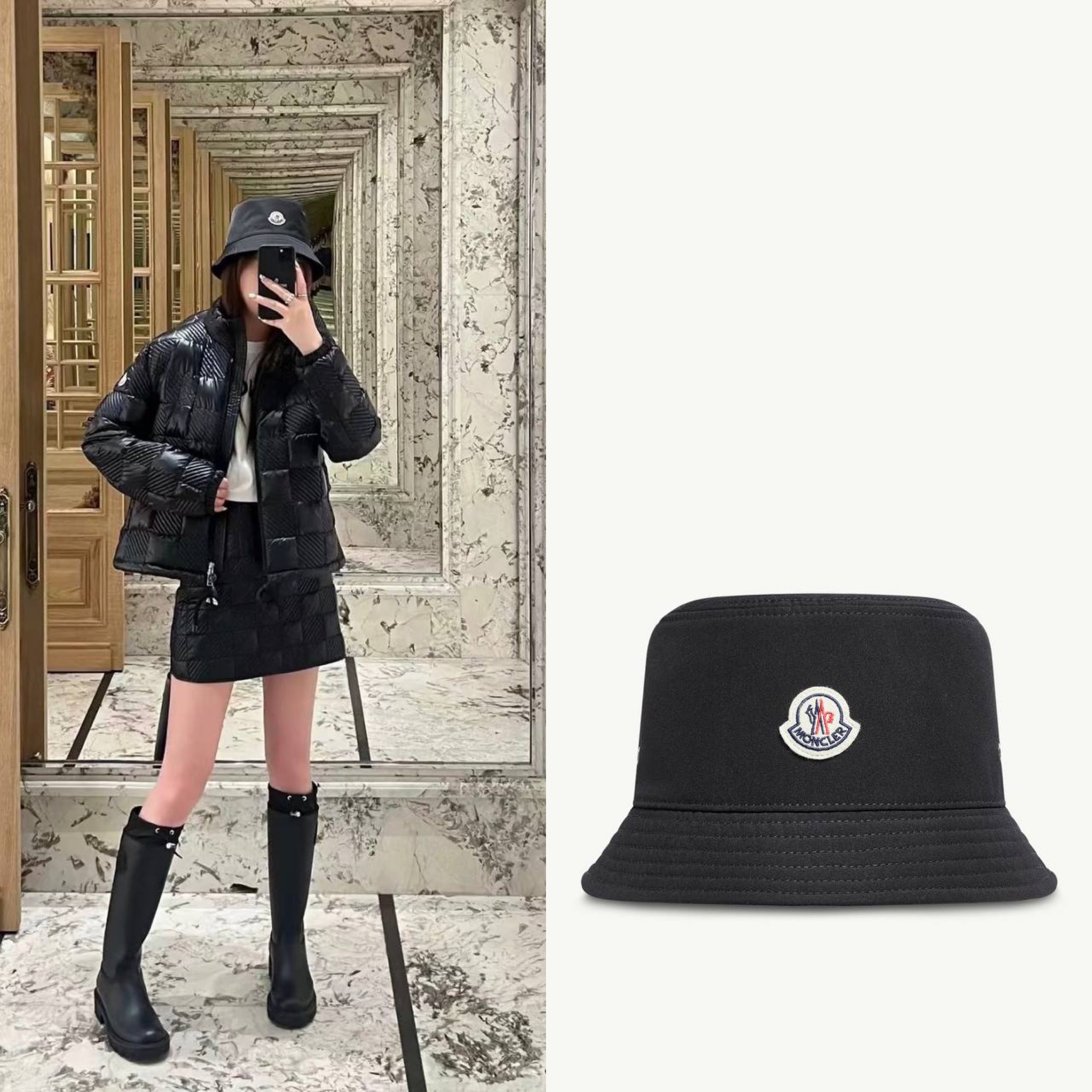 限時優惠✨訂貨🍒Moncler 經典漁夫帽 Size S 55-56cm M 57-58cm