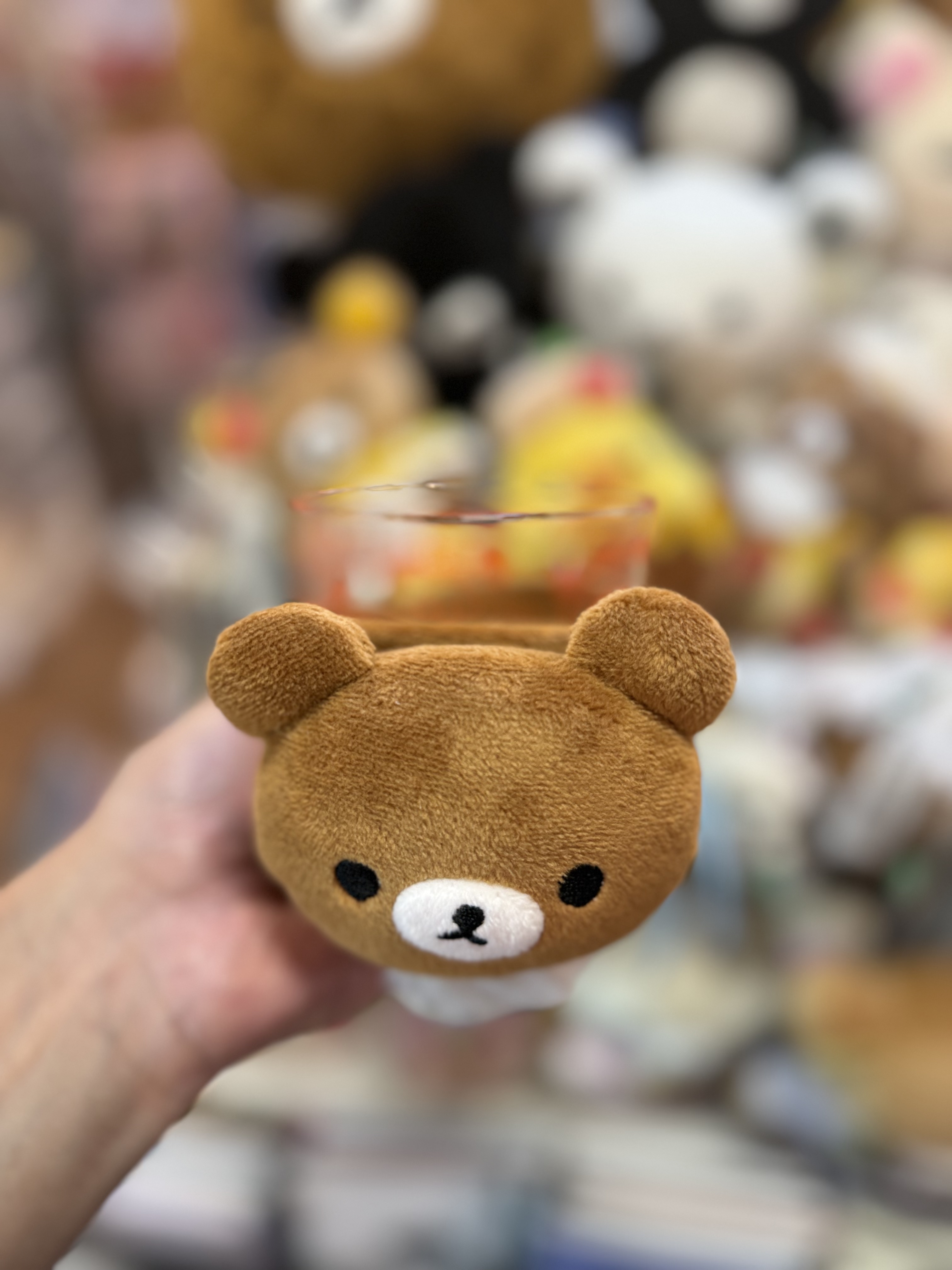 《現貨》全新日本嵐山茶室限定 小熊杯套/手腕套