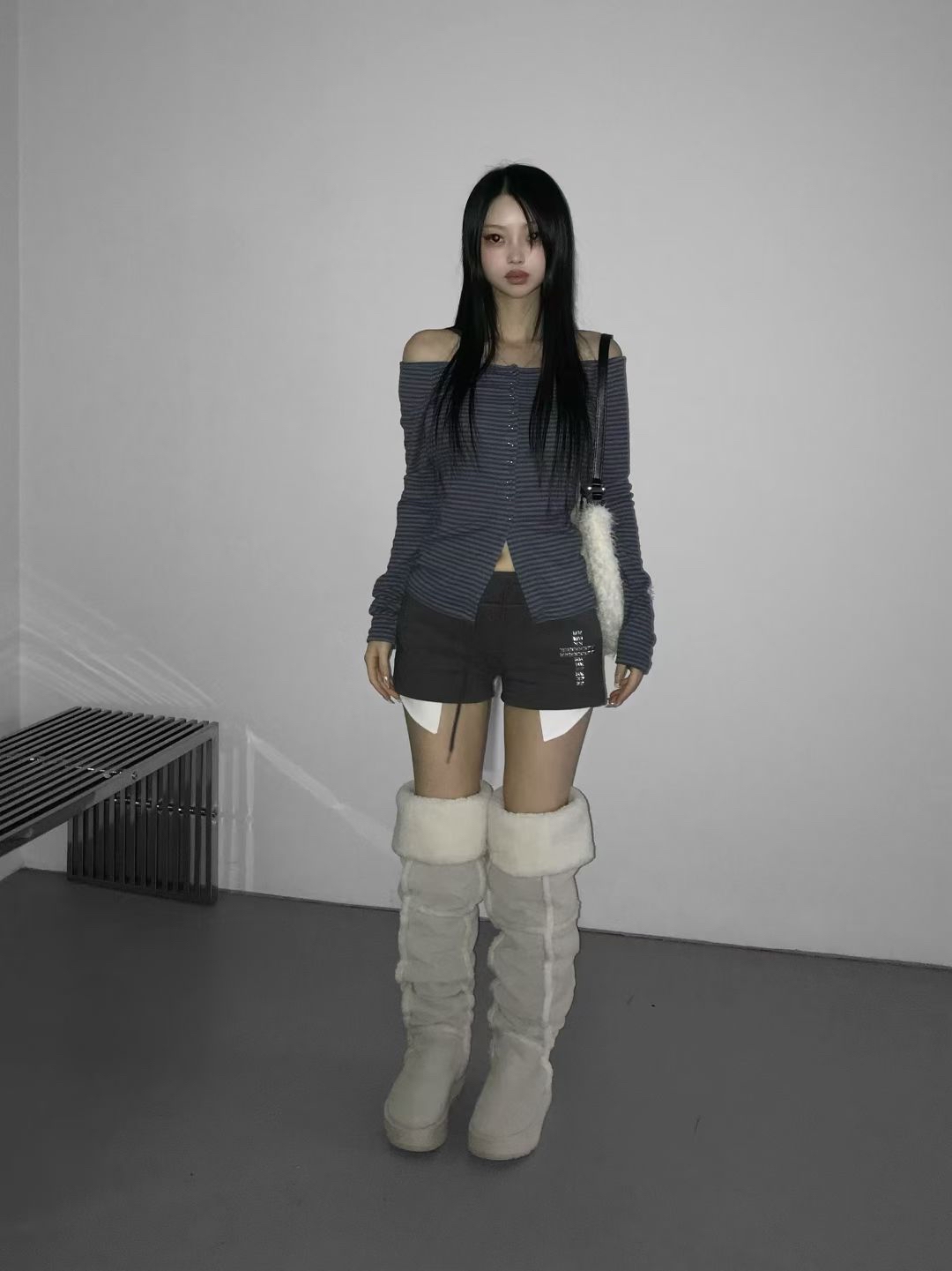 韓國十字架閃閃短褲