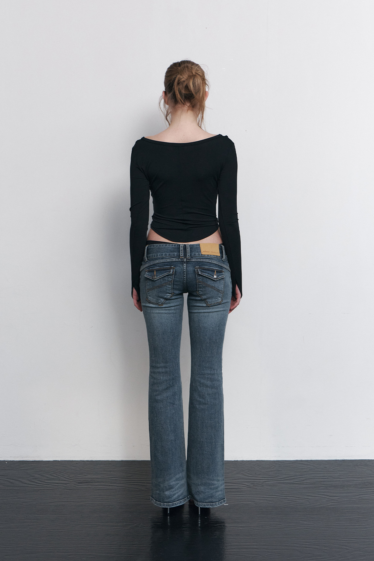 pleaseNOFOLLOW - Deba Long Sleeve Top (Black)