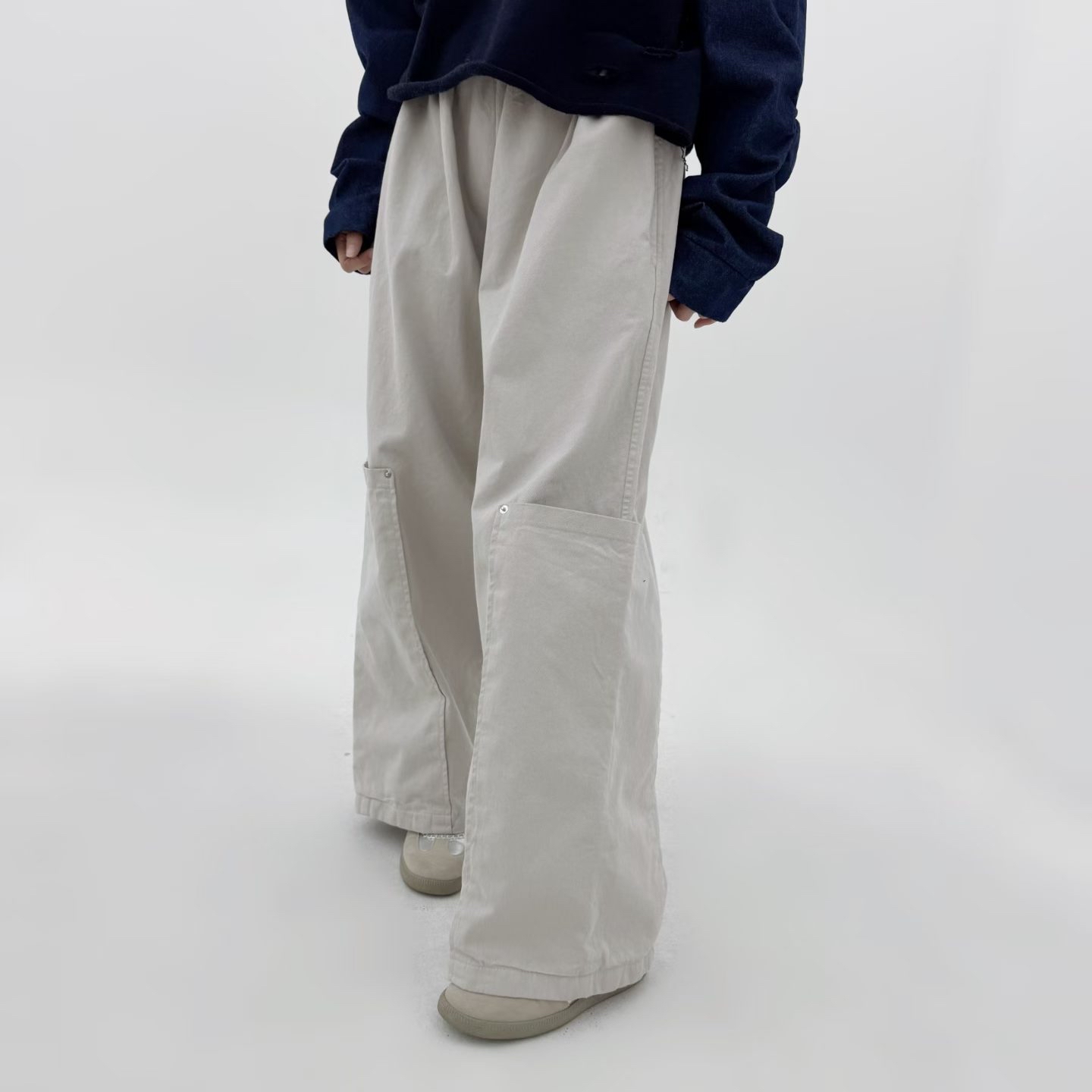 薄棉舒適休閒褲