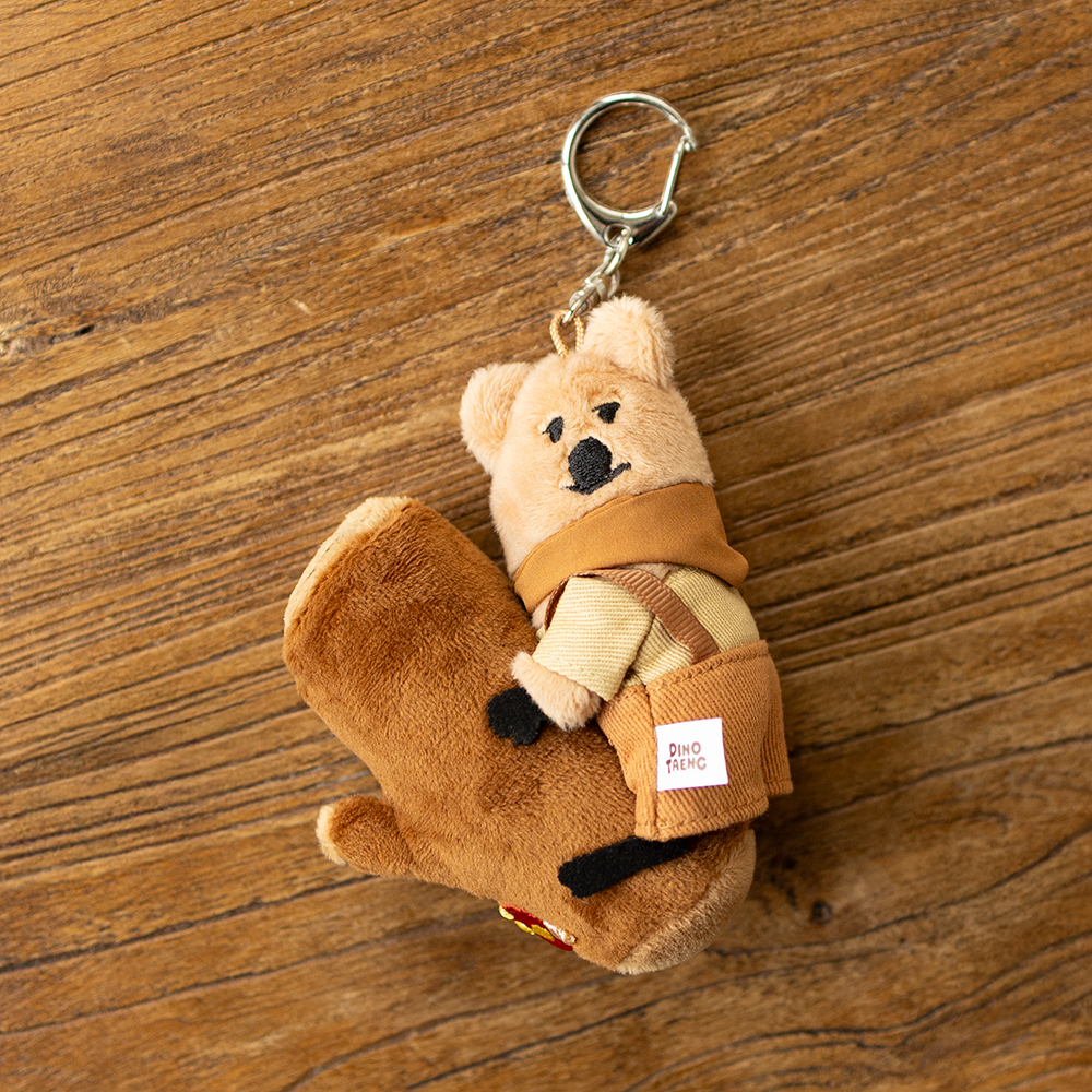 [Dinotaeng] QUOKCAMP Flatfur Keyring (6種)