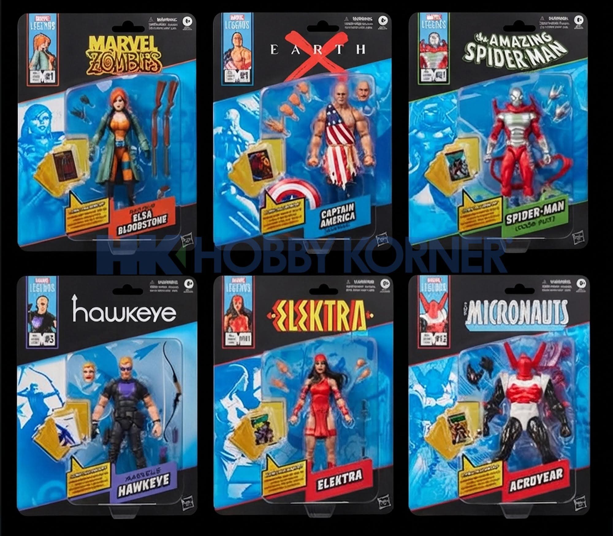 預訂商品 Marvel legends Mini Comic Wave 3 set of 6