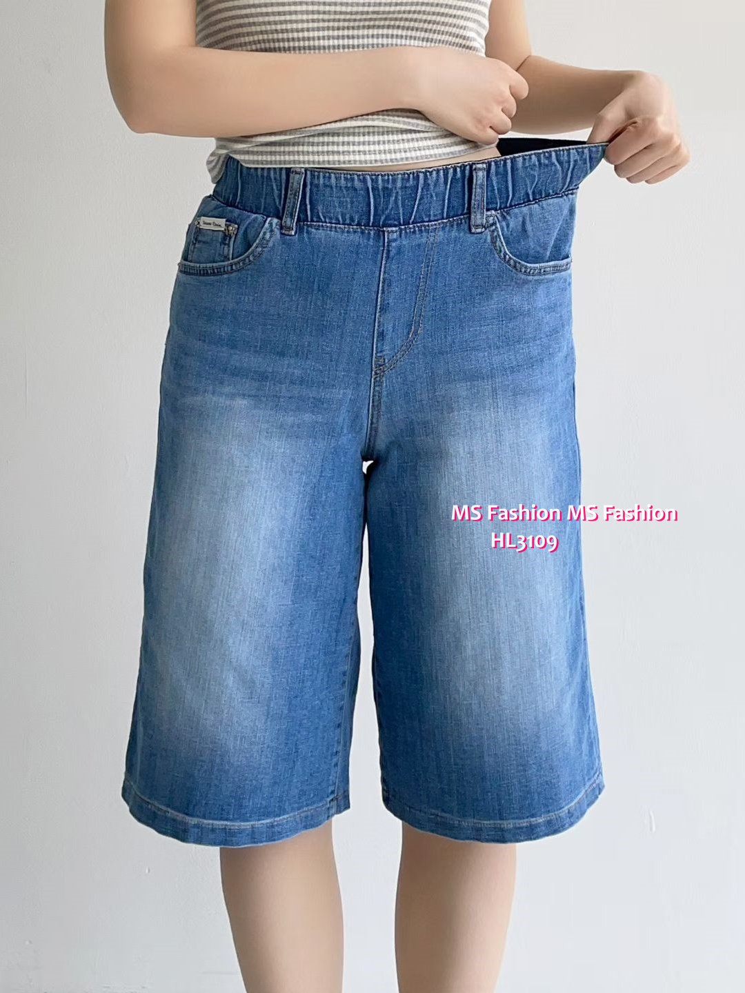 HL3109 韓國👖Howluk全橡筋腰短牛