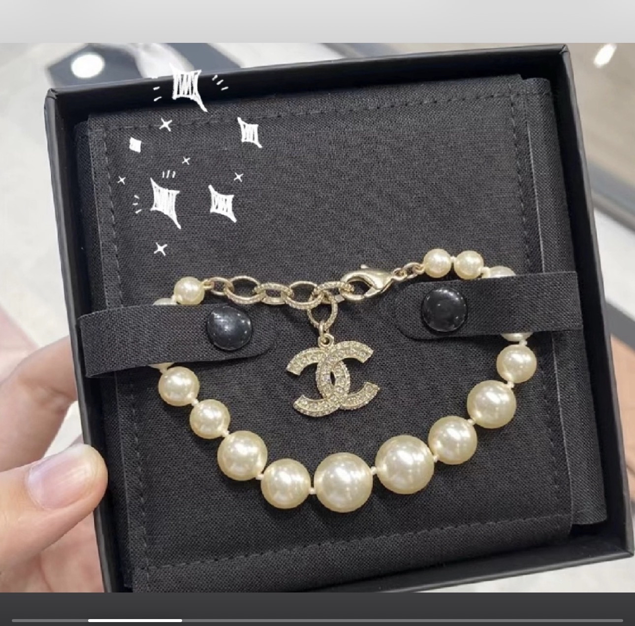 Chanel 香奈兒珍珠手鍊
