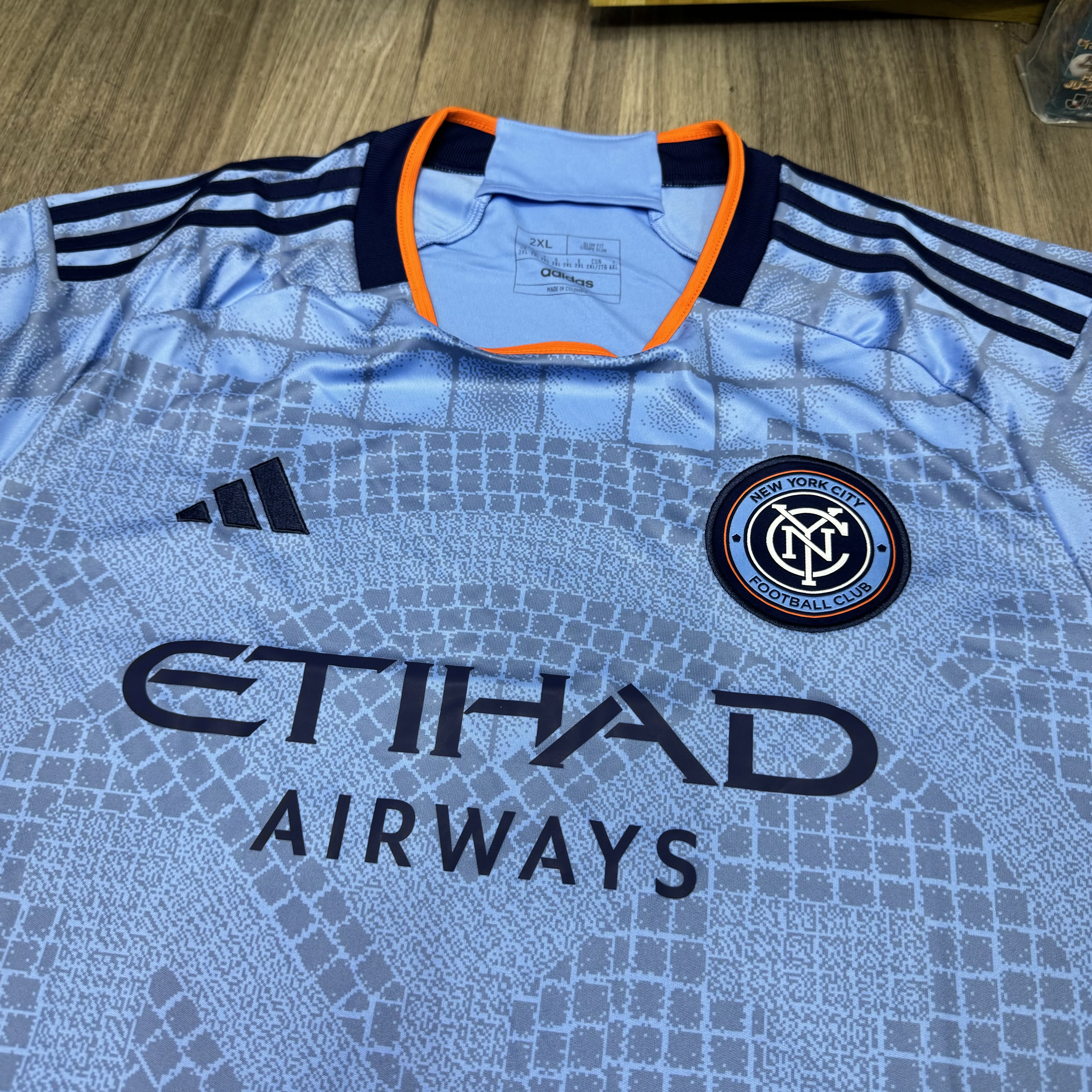 New York City 23/25 home shirt