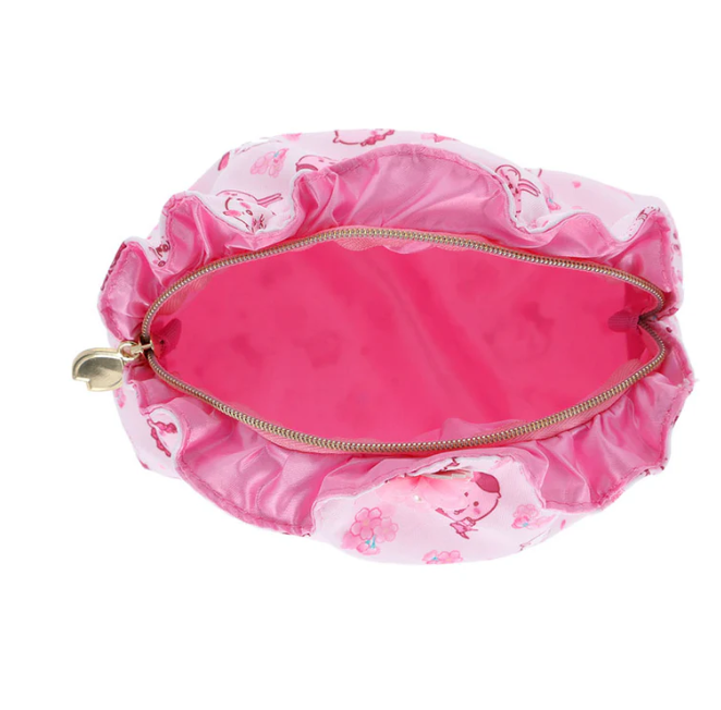 日本限定 Chiikawa 櫻花荷葉邊筆袋 