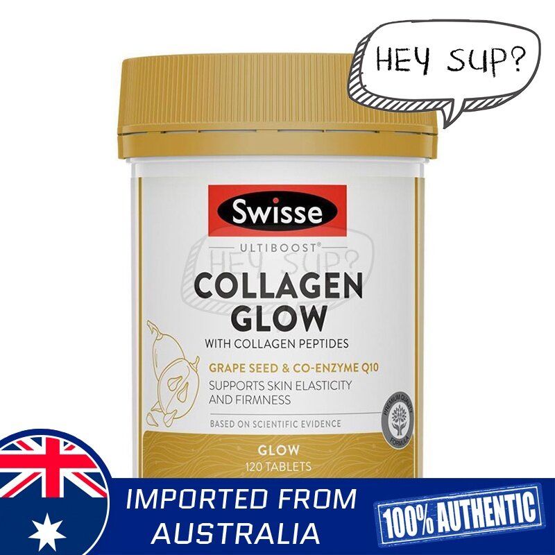 (NS)澳洲 Swisse Beauty Collagen Glow 膠原蛋白肽亮膚營養片120粒