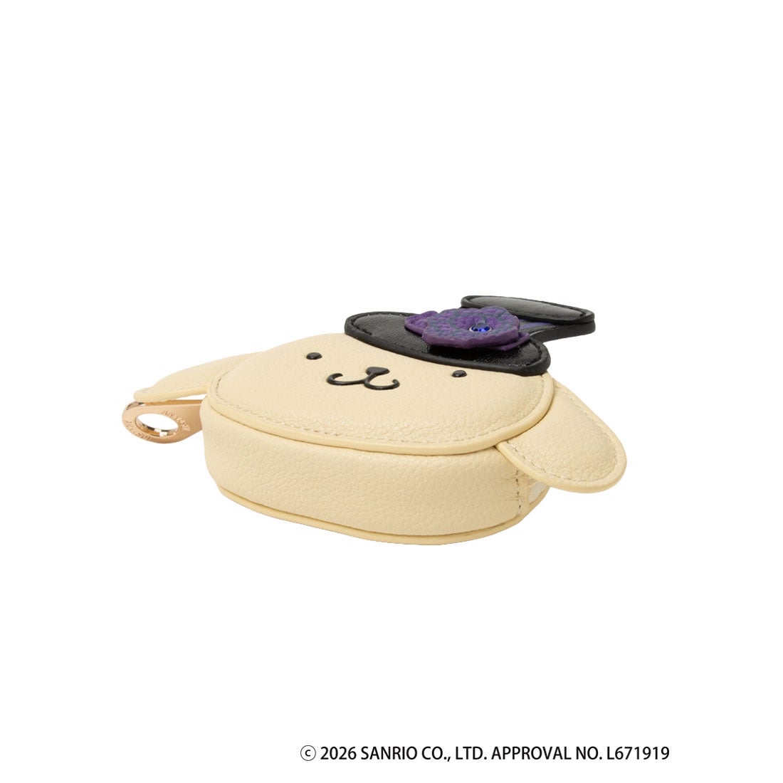 🎀【預訂】Anna Sui x Pompompurin 臉型小包掛飾