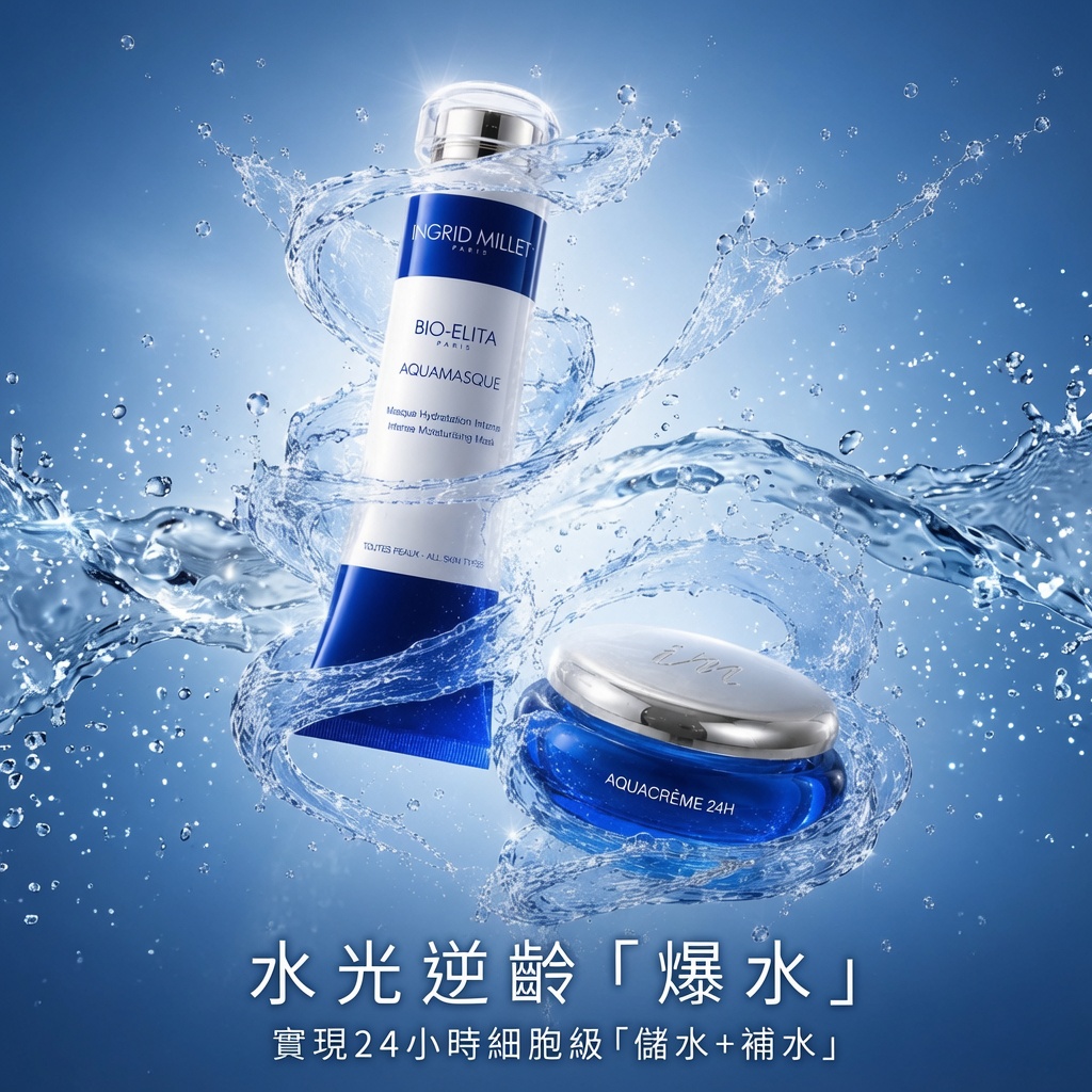 法國殿堂SALON級【水光逆齡爆水CP】【送2片植物胎盤膠原緊緻面膜| 套裝8折】