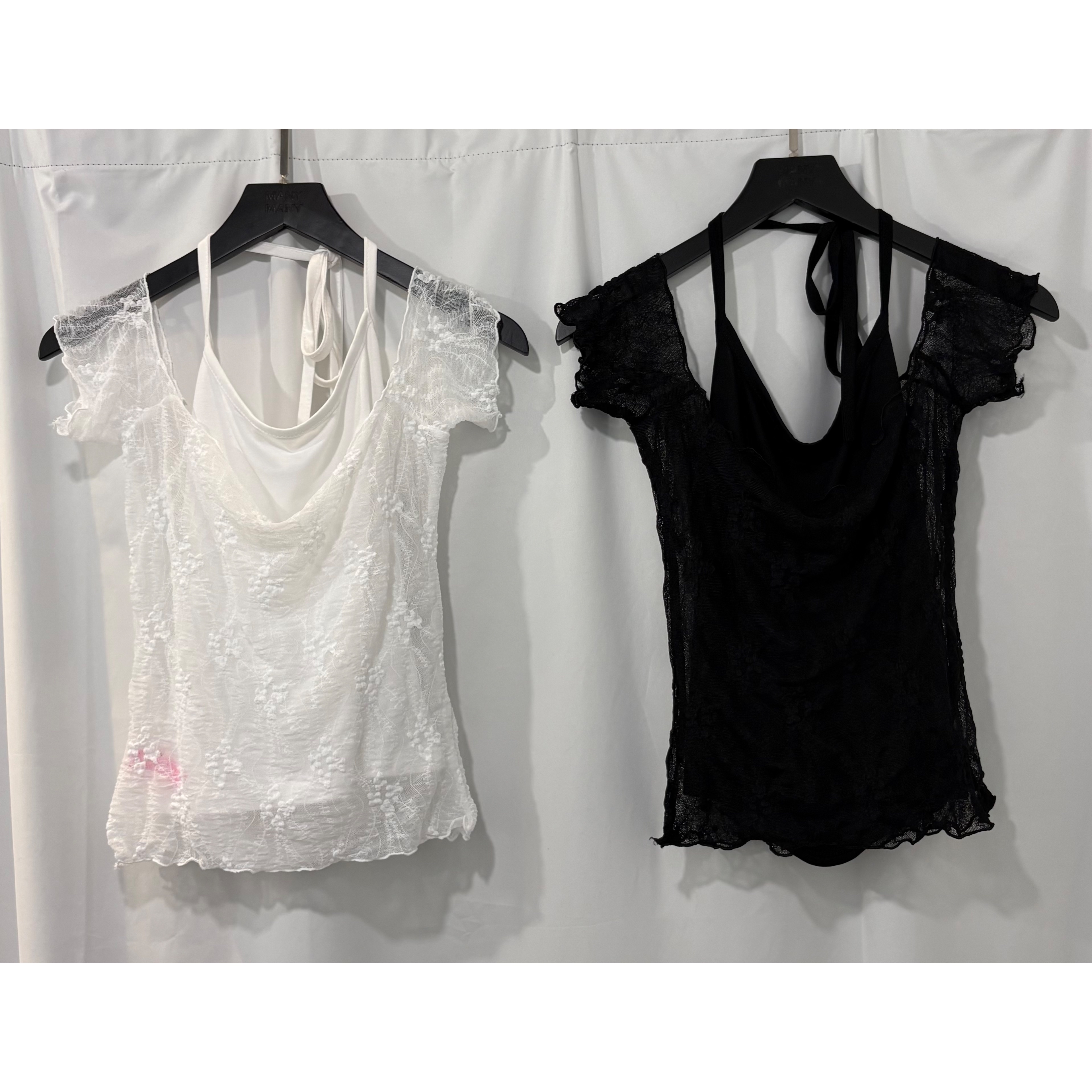 優惠價7月24截🩶2607R《HALTER O/S LACE SET》