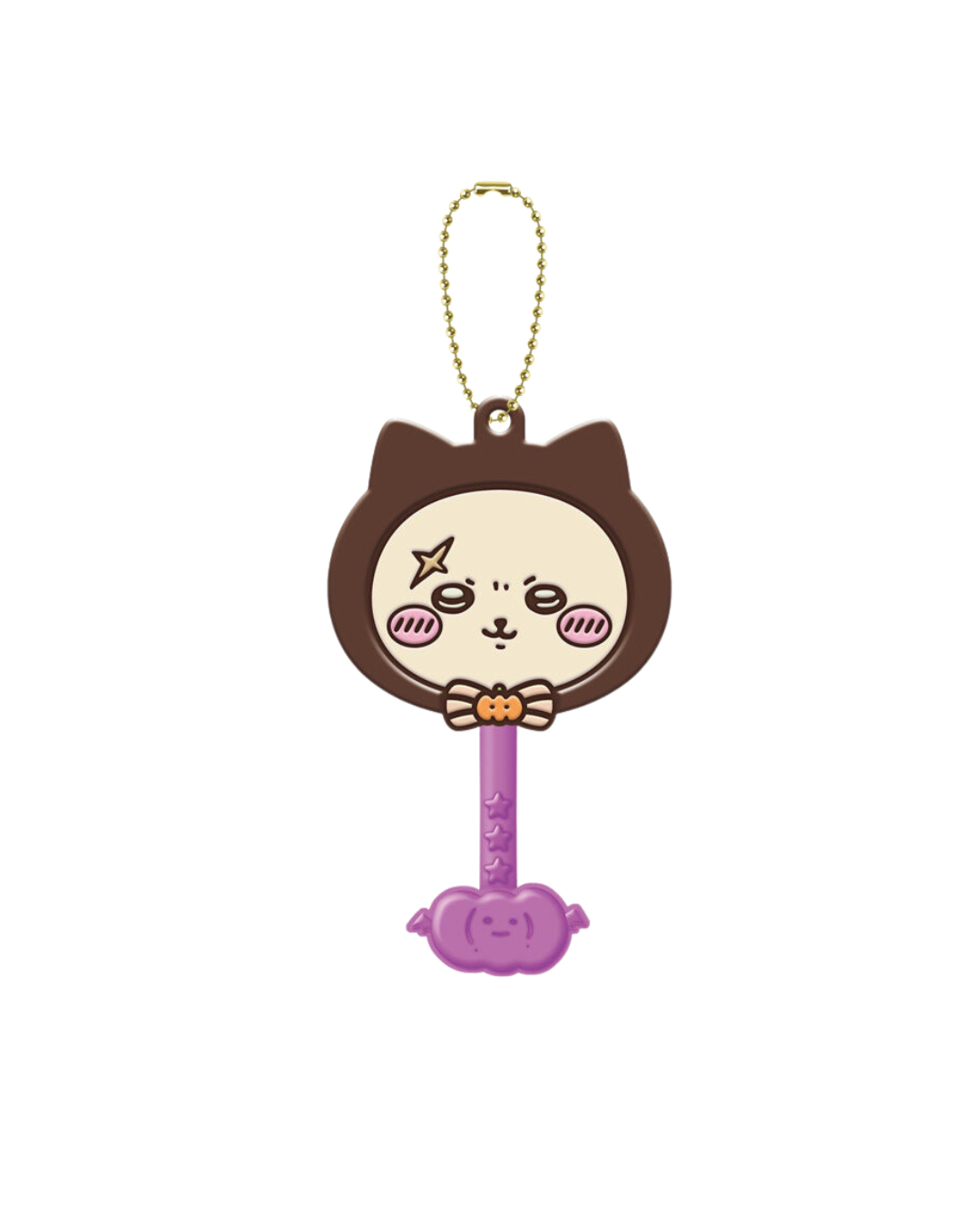 Chiikawa 黑貓朱古力棒棒糖造型吊飾-師父