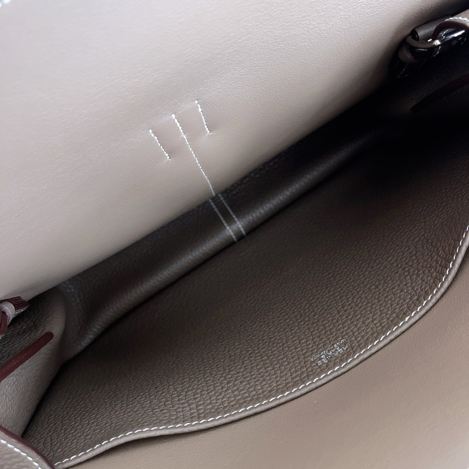 Hermes Halzan 31 大象灰銀扣