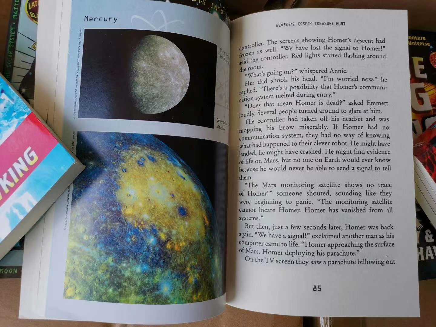 George's Secret Key to the Universe (6 books) 霍金的秘密鑰匙 6冊  B178