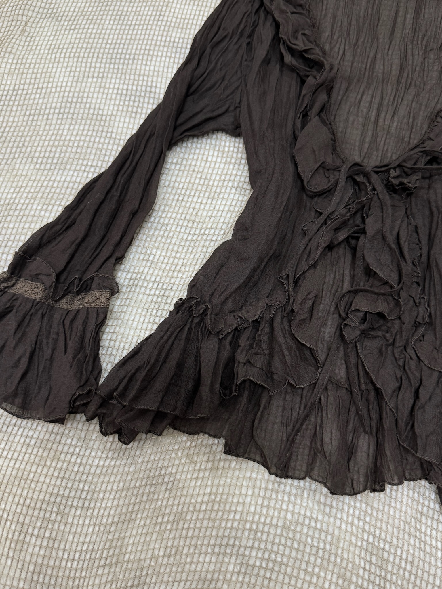Ethereal Bell-Sleeve Fairy Blouse