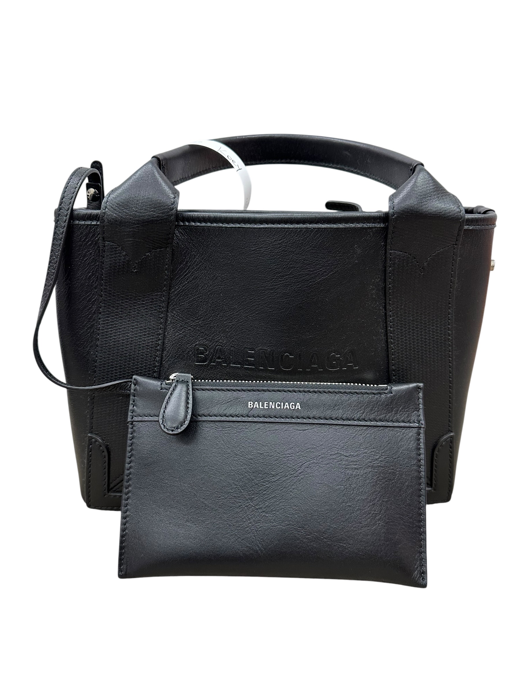 Pre-owned Balenciaga Navy Cabas Bag / Product Code: 081122