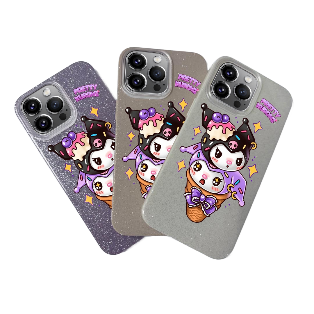 BLING CASE PHONE FOR IPHONE - DESIGN KUROMI A