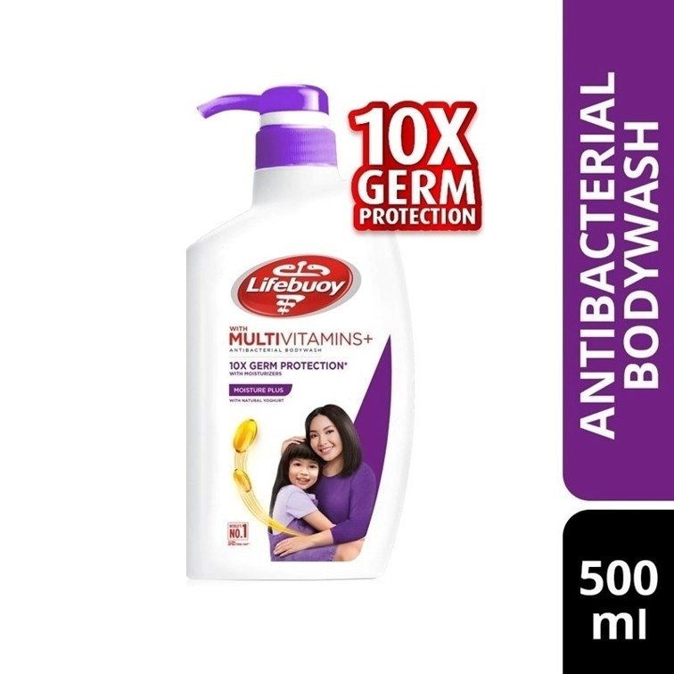 Lifebuoy AntiBacterial Body Wash - 500ml / MOISTURE