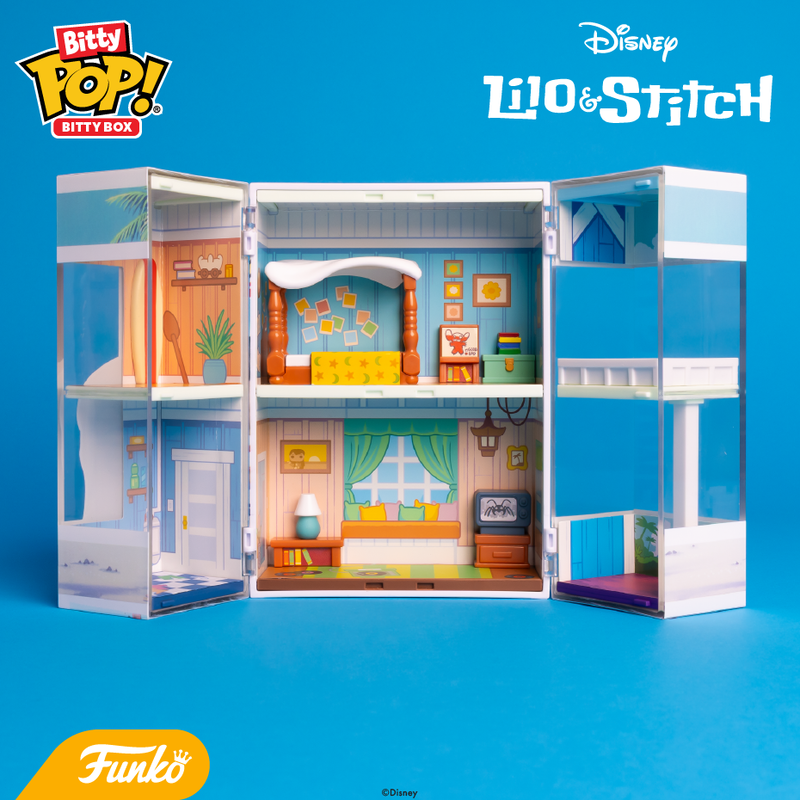 📦訂購 美國代購 Bitty Pop! Bitty Box Stitch Lilo's Home Figure 史迪仔 模型