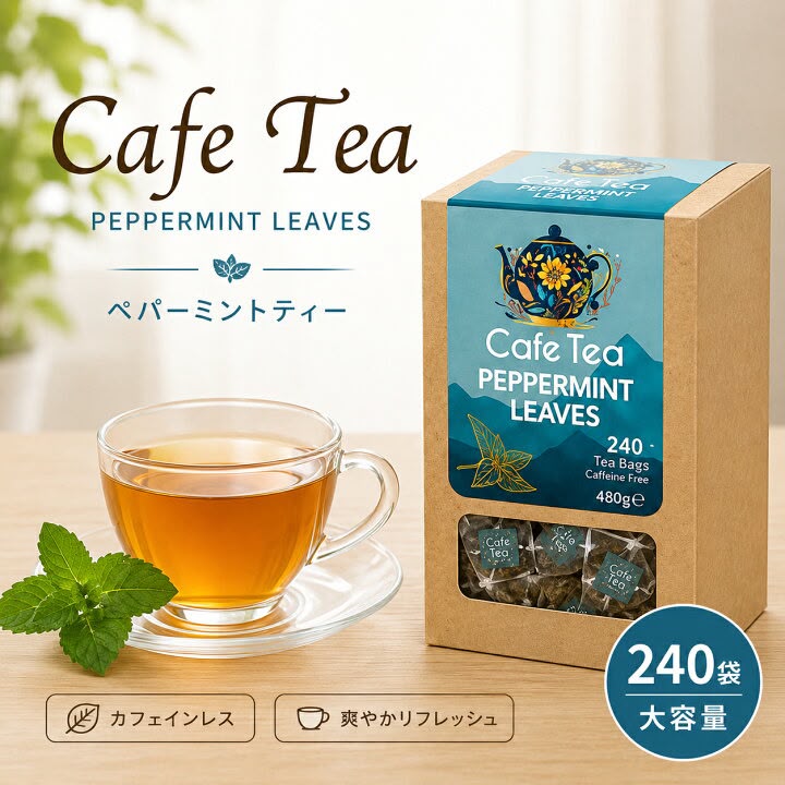 日本Costco🇯🇵Cafe Tea 100% 薄荷茶包