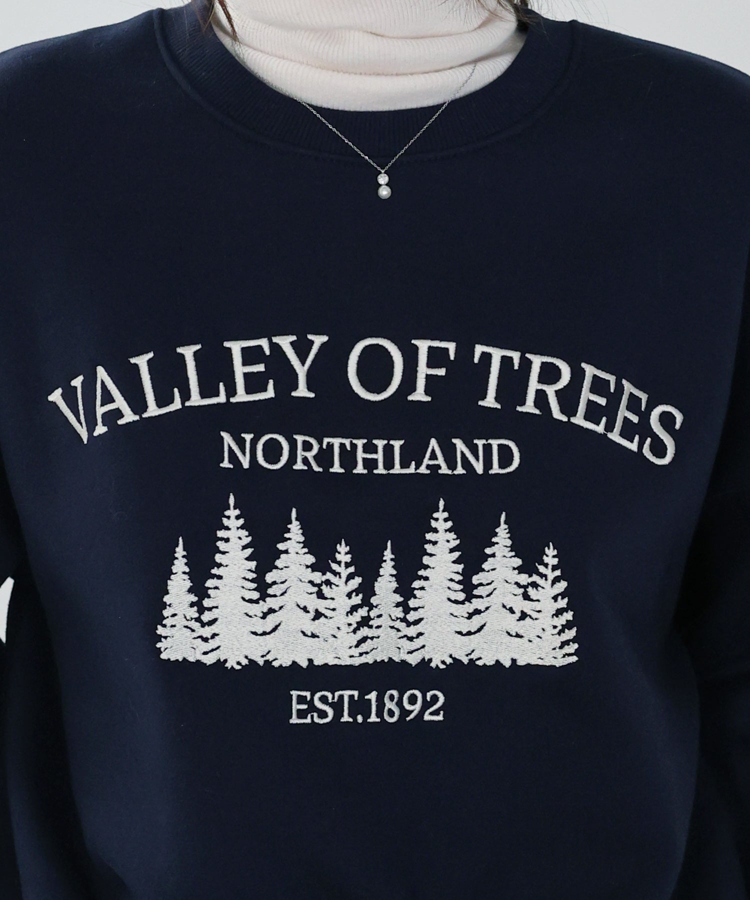 <限量現貨><JP>店主自留！北歐風Forest 刺繡衞衣* 2色入