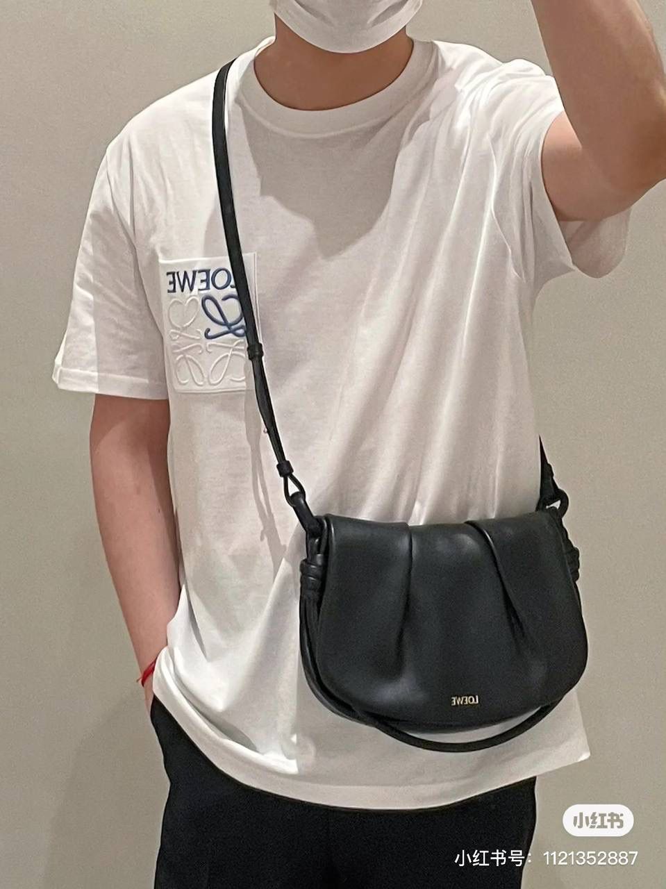 Loewe Knot 小号皮革单肩包