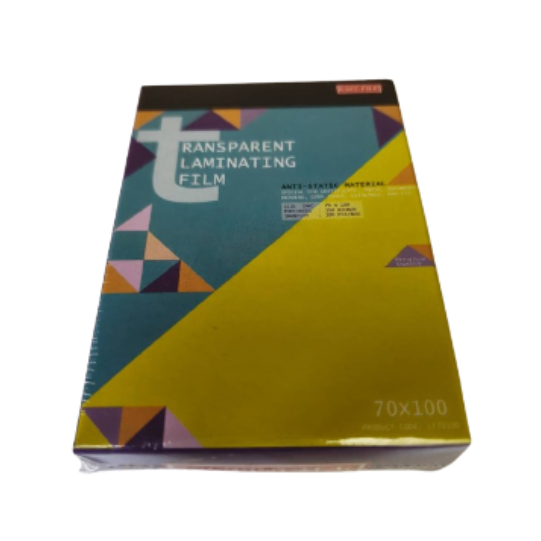 East-File 70 × 100 mm Laminating Film 150μ - Box of 100 Pcs