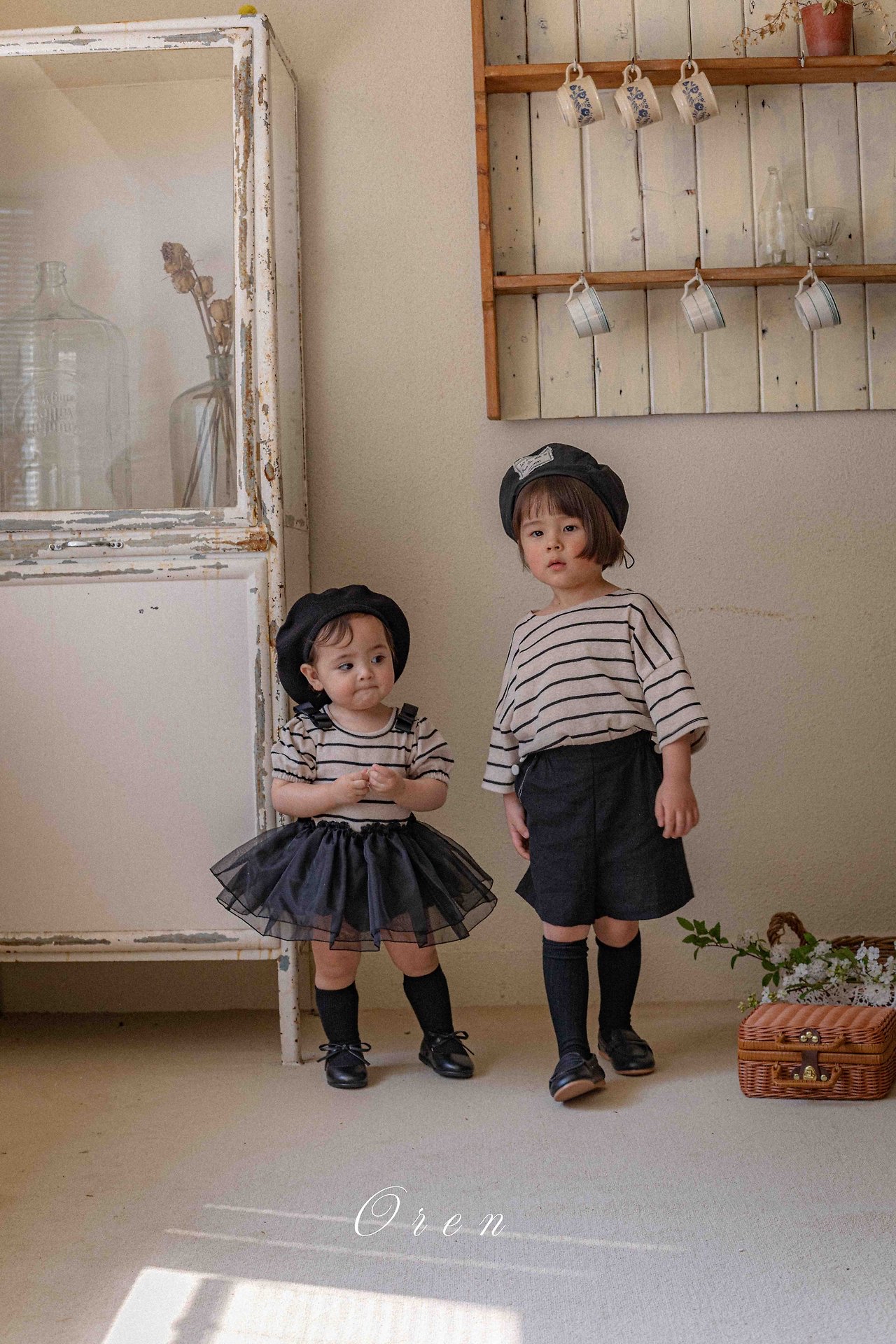 🇰🇷oren包屁裙/set black