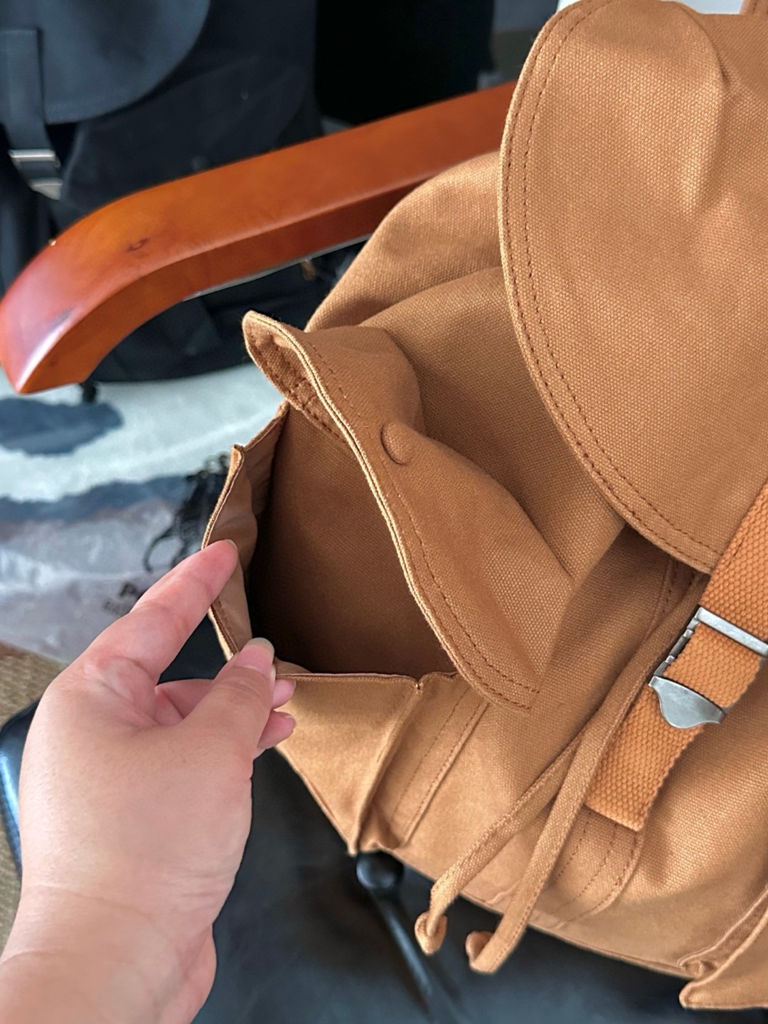 0805 RL Polo FLAP-TOP CANVAS BACKPACK 翻蓋帆布背囊 9月中 