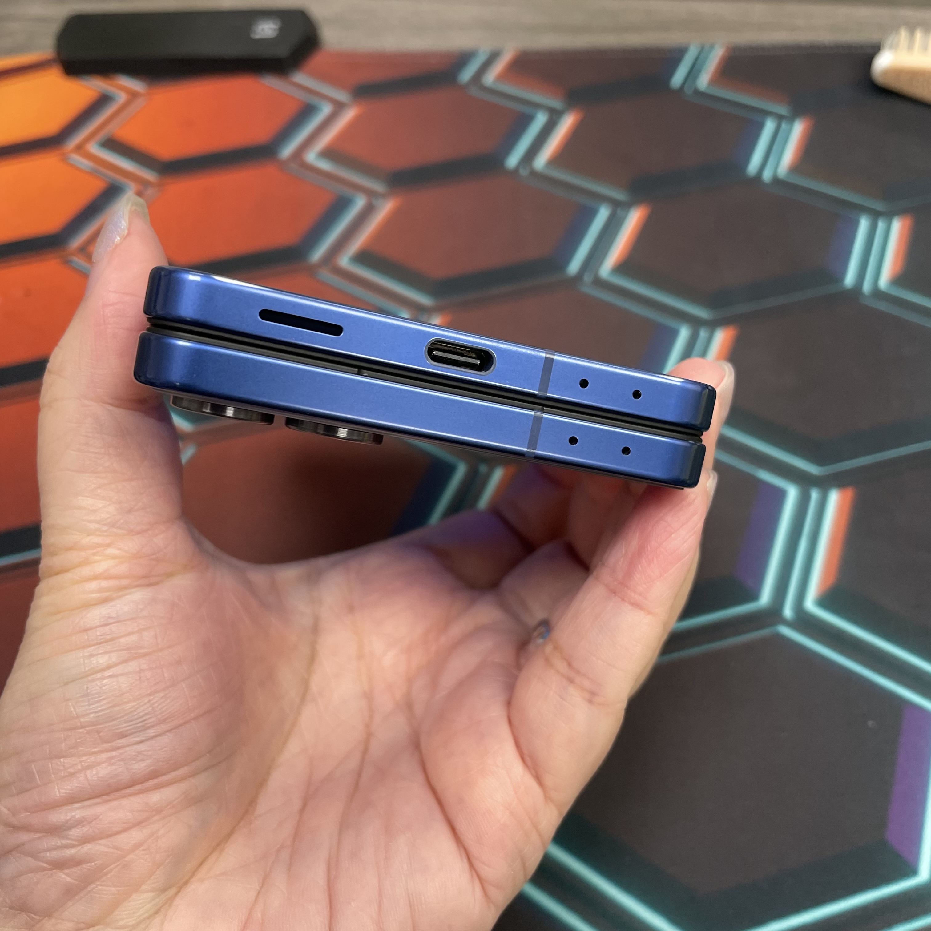 *7357 Galaxy Z Flip 7 勁靚機 12+512GB 藍色 blue