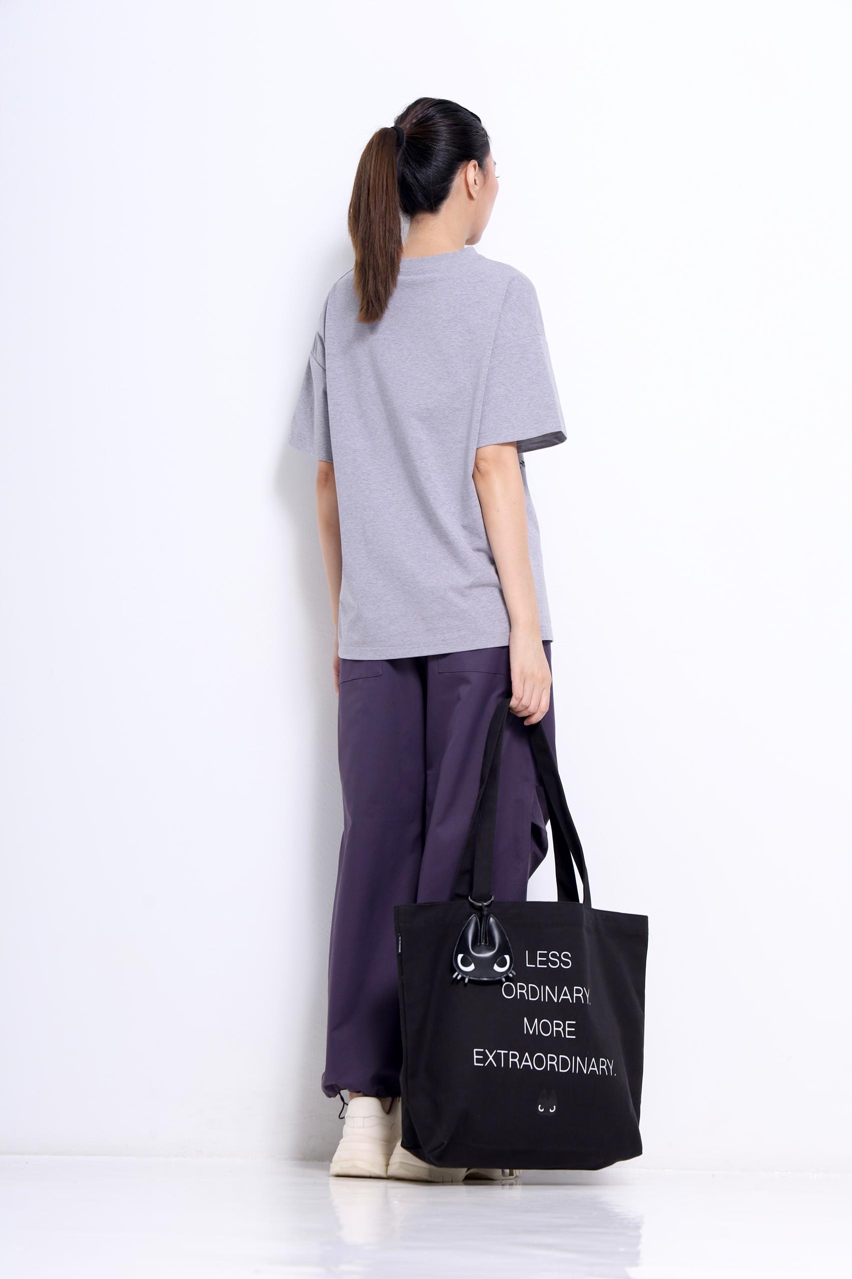 CB2662 OMO X LETTERS OVERSIZED TEE