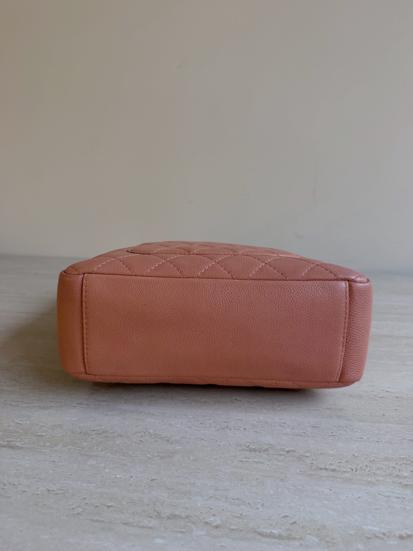 【預訂貨品】Chanel 粉色荔枝紋牛皮tote bag