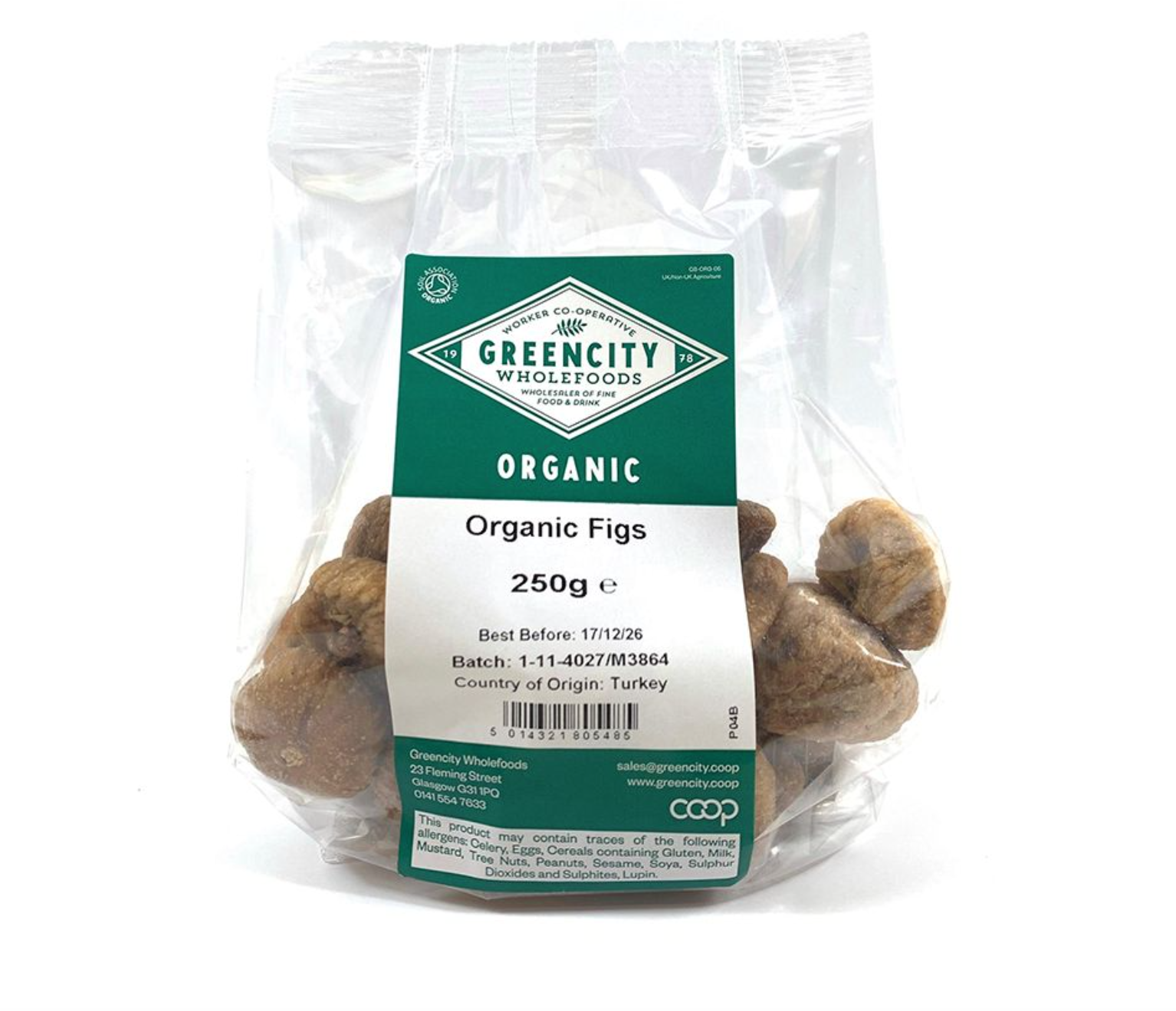 有機無花果乾 Figs - Organic  250g 