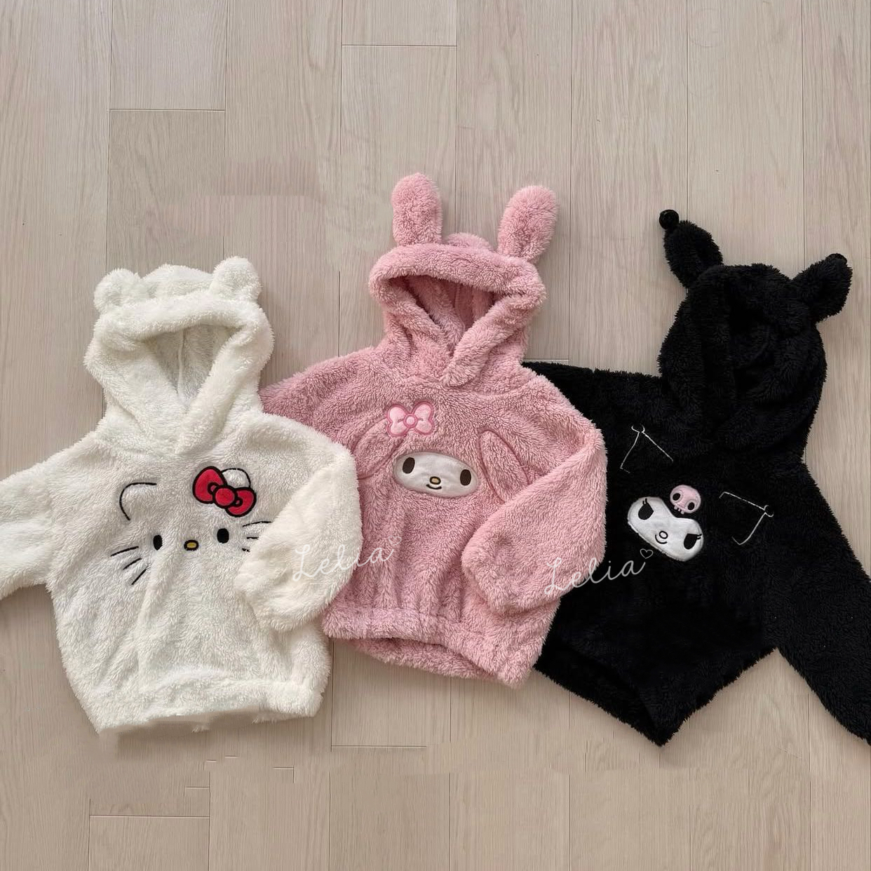 🔸返貨中🔸Sanrio Melody/Kitty/Kuromi毛毛衛衣