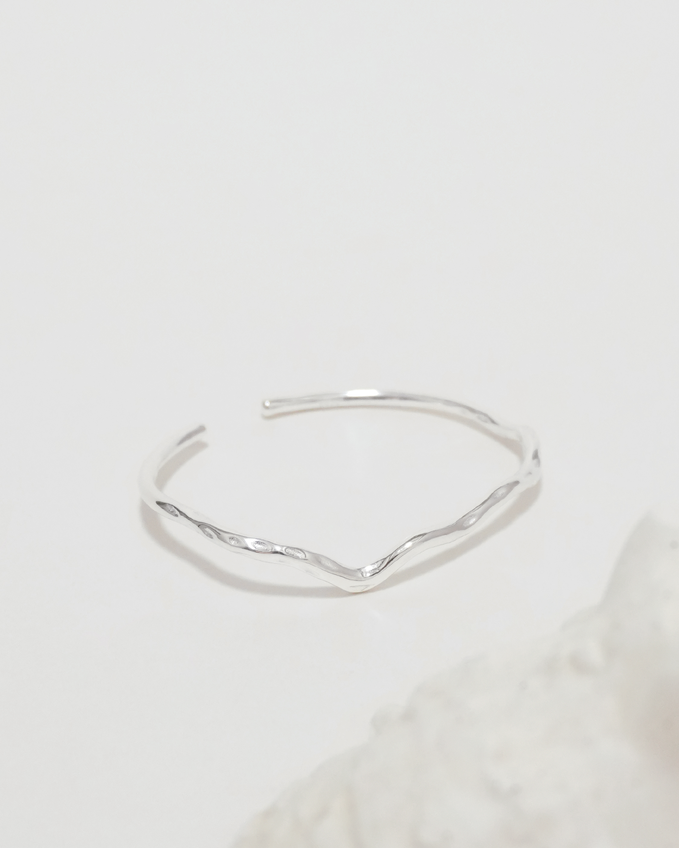 Serene Silhouette Cuff Bracelet