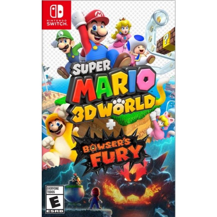 (🔥FLASH SALE🔥) Super Mario 3D World + Bowser's Fury (Nintendo Switch) Digital Download