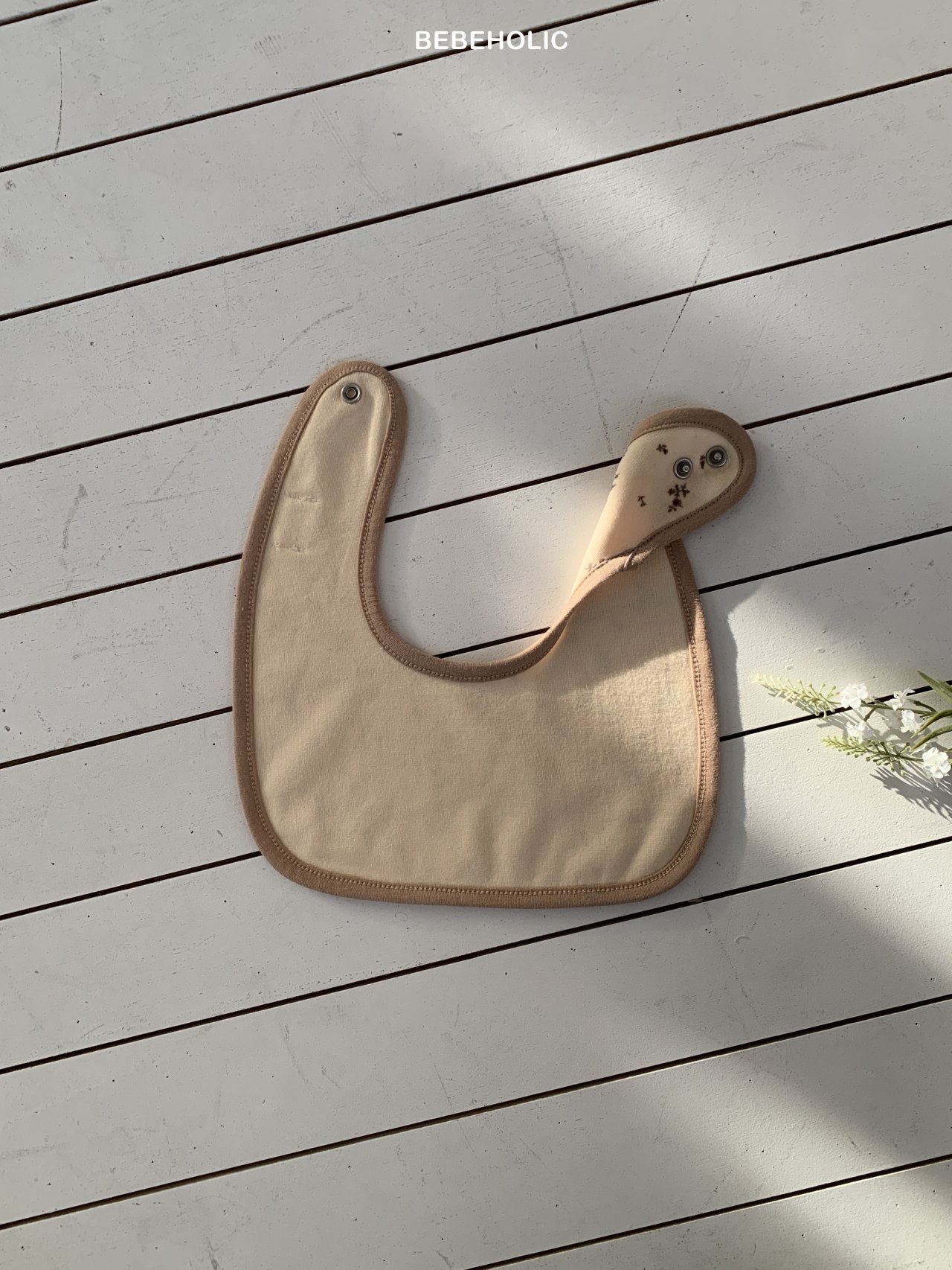 🌸預訂 韓國直送🌸🇰🇷BEBEHOLIC三色標籤碎花圍兜