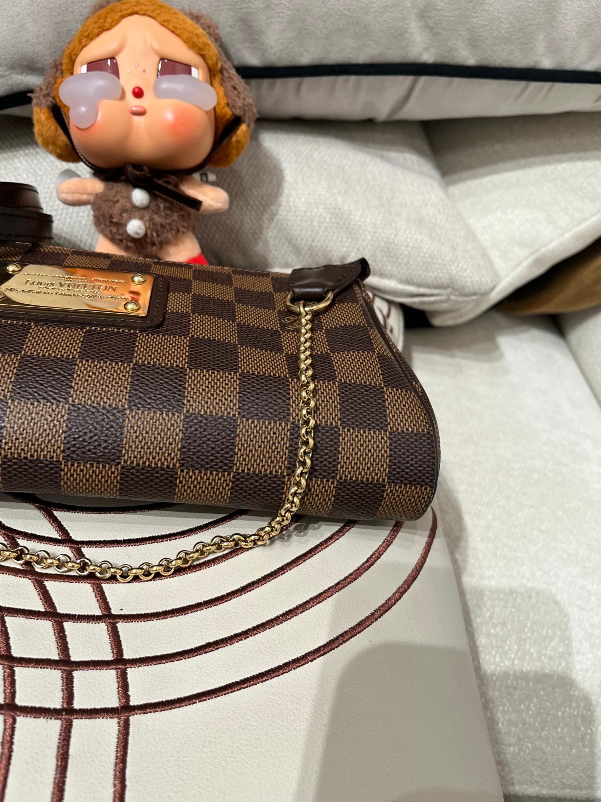 Lv Eva pochette 2way bag  100%Authentic,95%new ✅塵袋