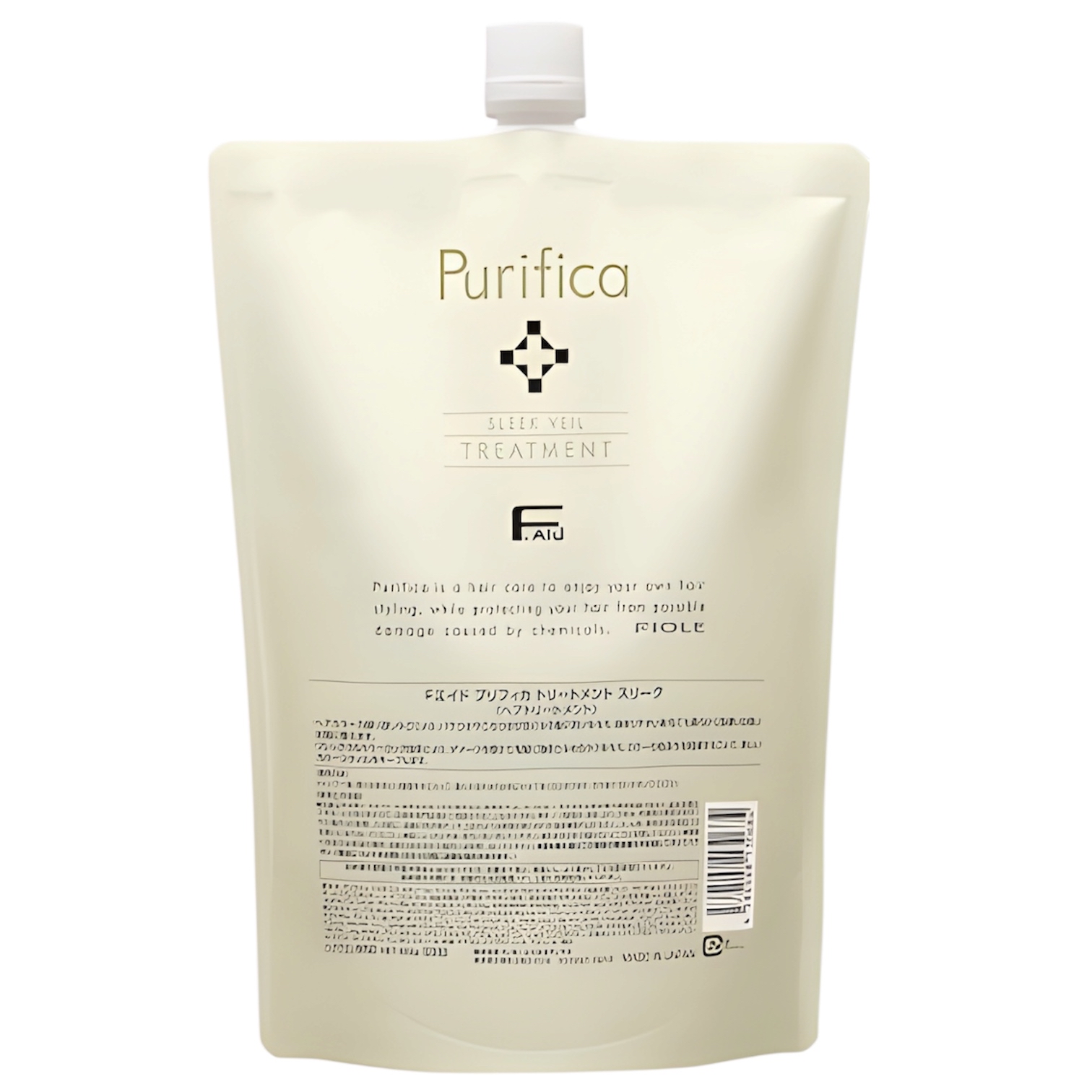 FIOLE F.AID PURIFICA Sleek Veil Treatment 羽潤光滑面紗護髮素補充裝 800g