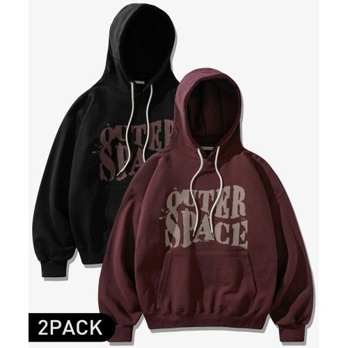 [ EZKATON ]★SPACE HEAVY COTTON HOODIE EZKATON】23FW☆ Twilight Heavy Cotton Hoodie EZKATON