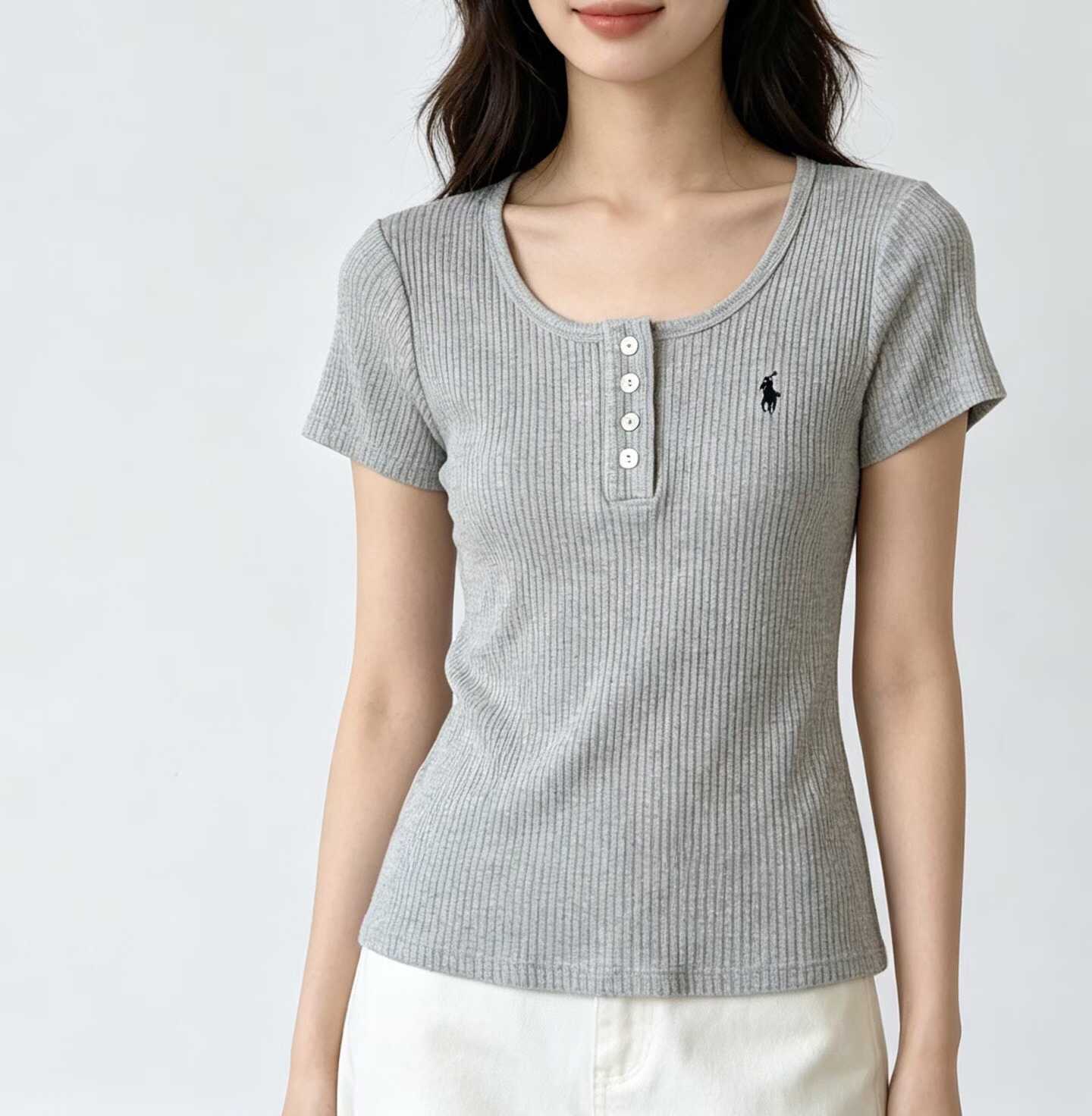 預訂 Polo U領簡約上衣 [貨號26A4753]