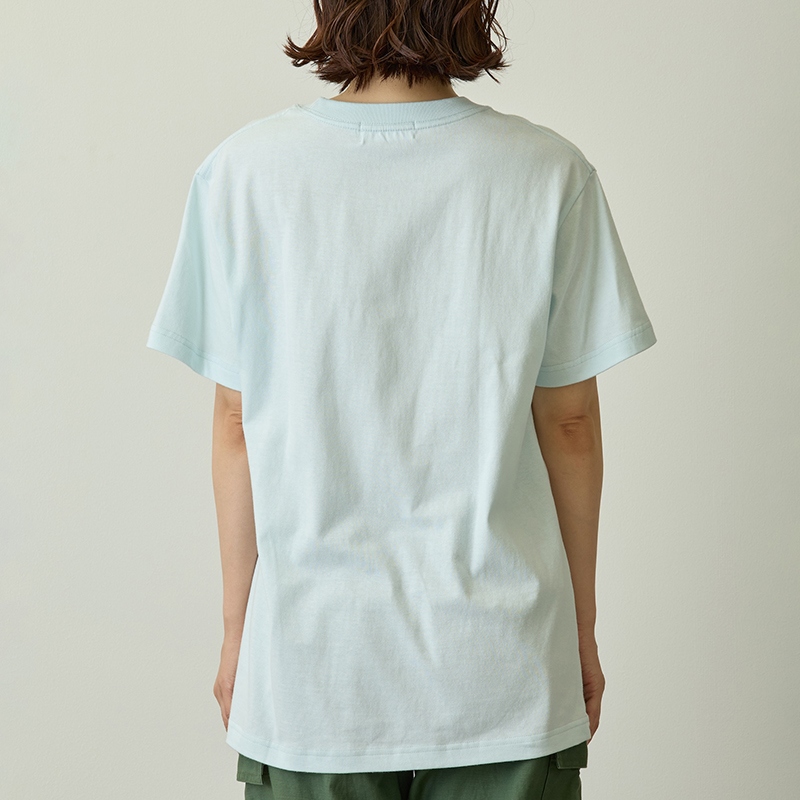 🌸 【預訂】mofusand×日比谷花壇 新品-Tee<藍色>