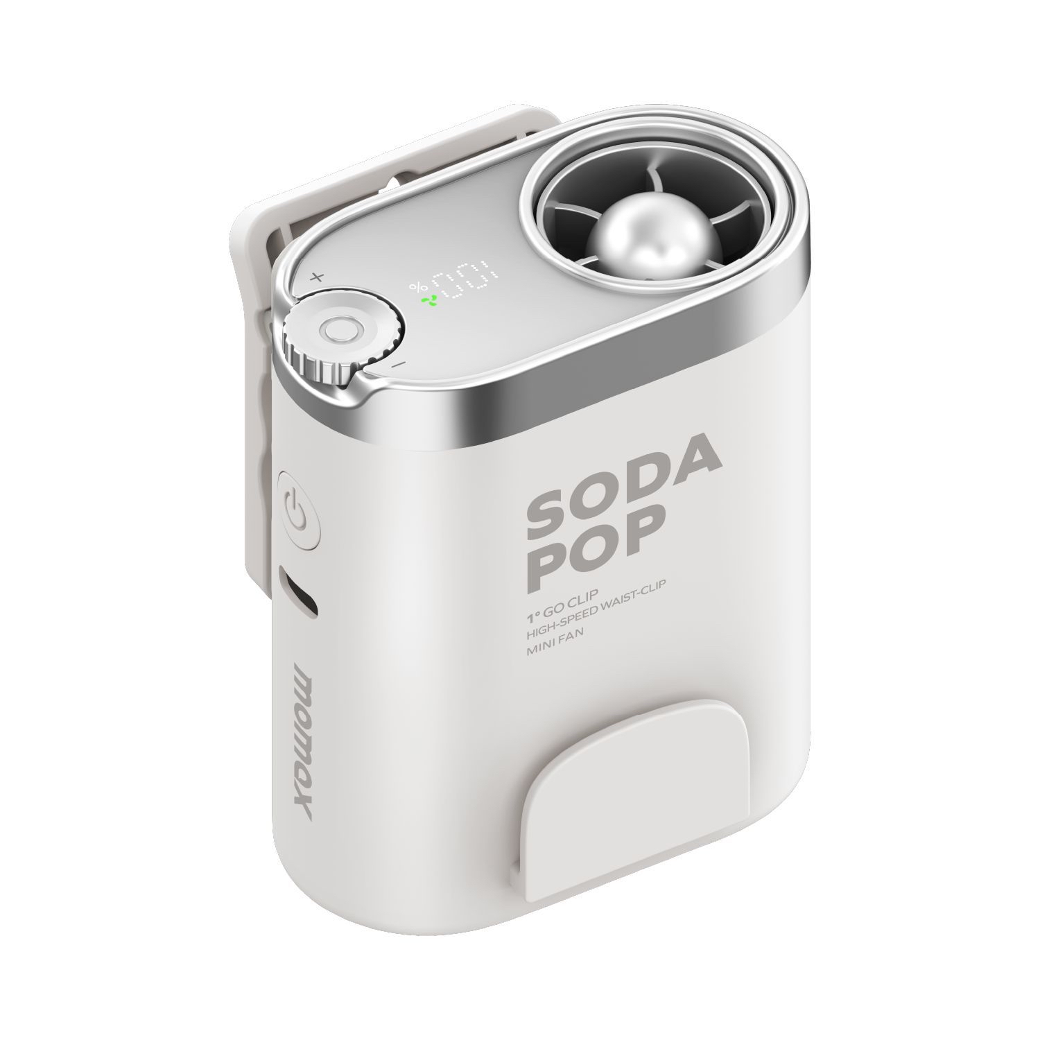 Momax1° Go Clip 高速腰夾迷你風扇  IF23W