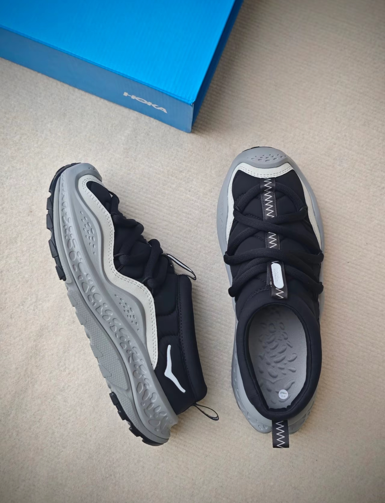 1141570-BBNB Hoka One One Ora Primo Black Carbon Black 1141570-BBNB