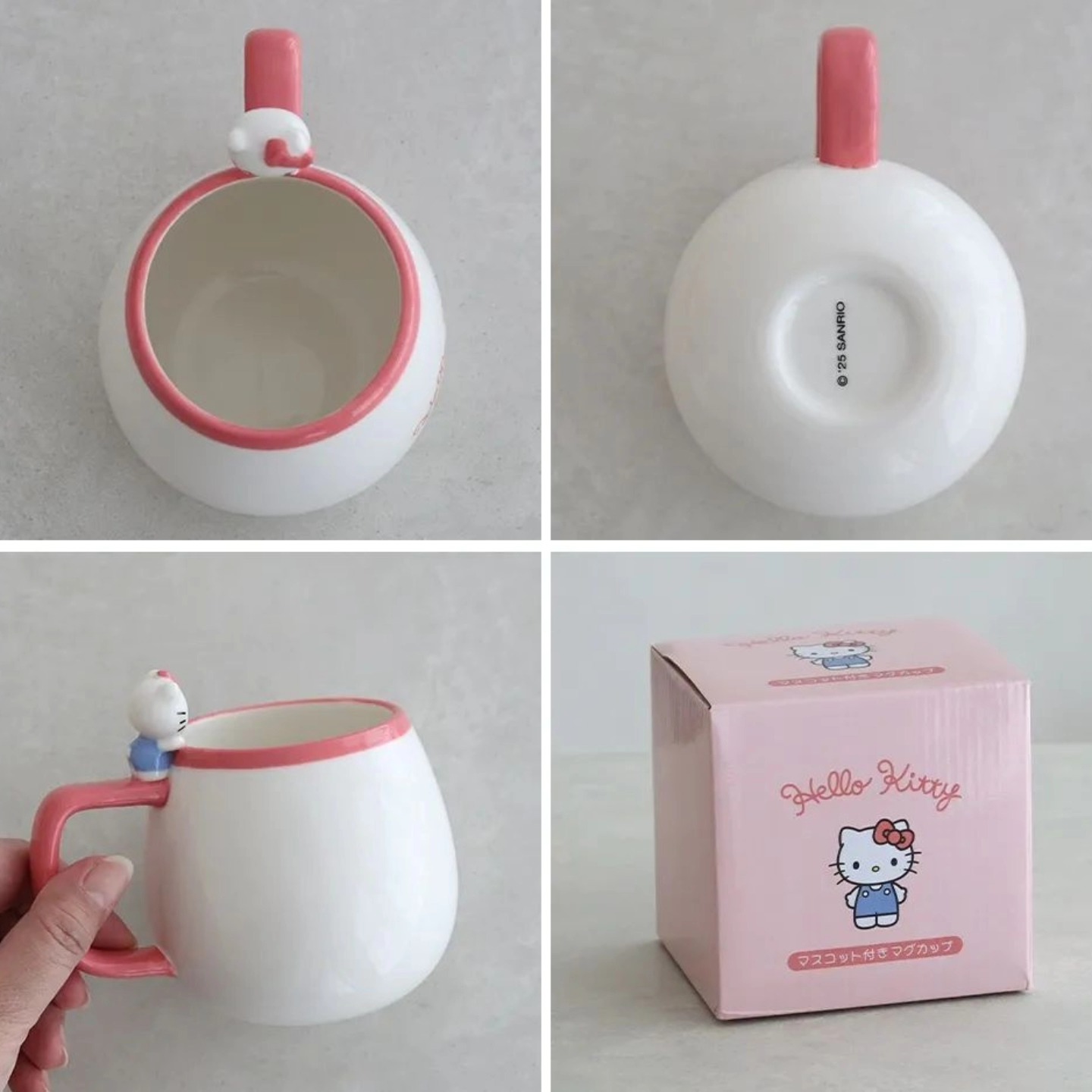 日本直送 Sanrio 卡通陶瓷 馬克杯 Sanrio mascot mug