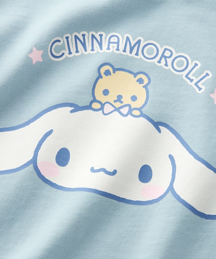 💚預訂 台灣直送💚Sanrio三色人物印花純棉短袖T恤