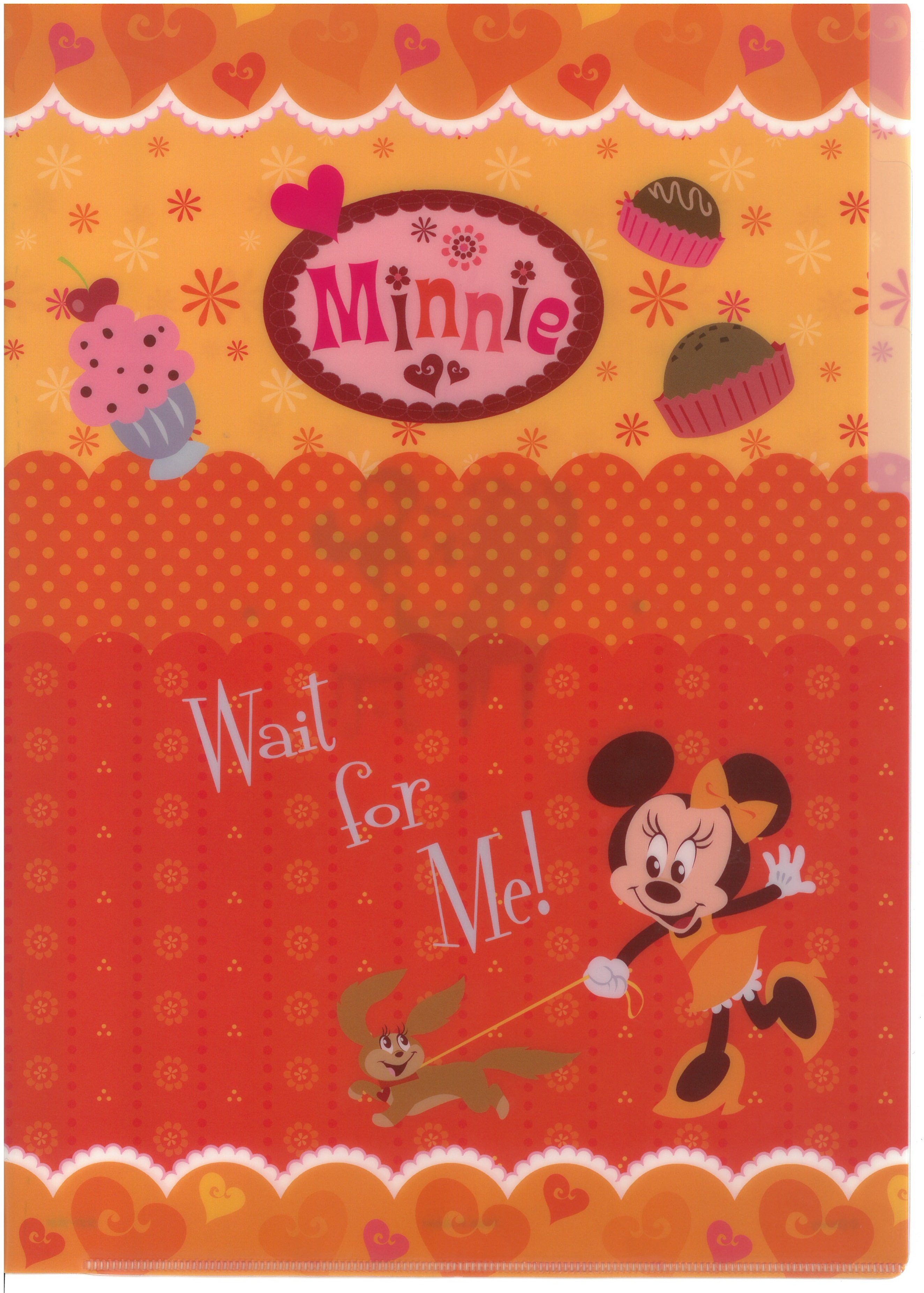 Minnie Mouse A4 3分頁文件夾 (2129-655)