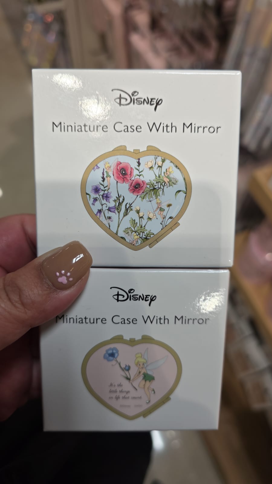 miniature case with mirror