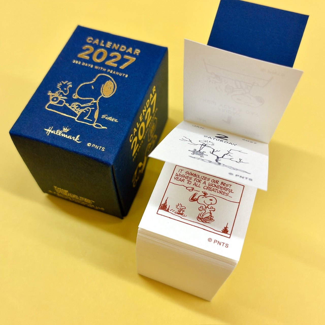 現貨｜Snoopy Hallmark 日版 2027年 迷你每日日曆 Daily Calendar (YDC-856-717)
